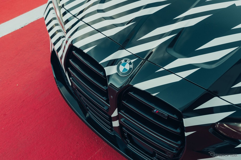 BMW M4クーペ 次期型のプロトタイプ《photo by BMW》