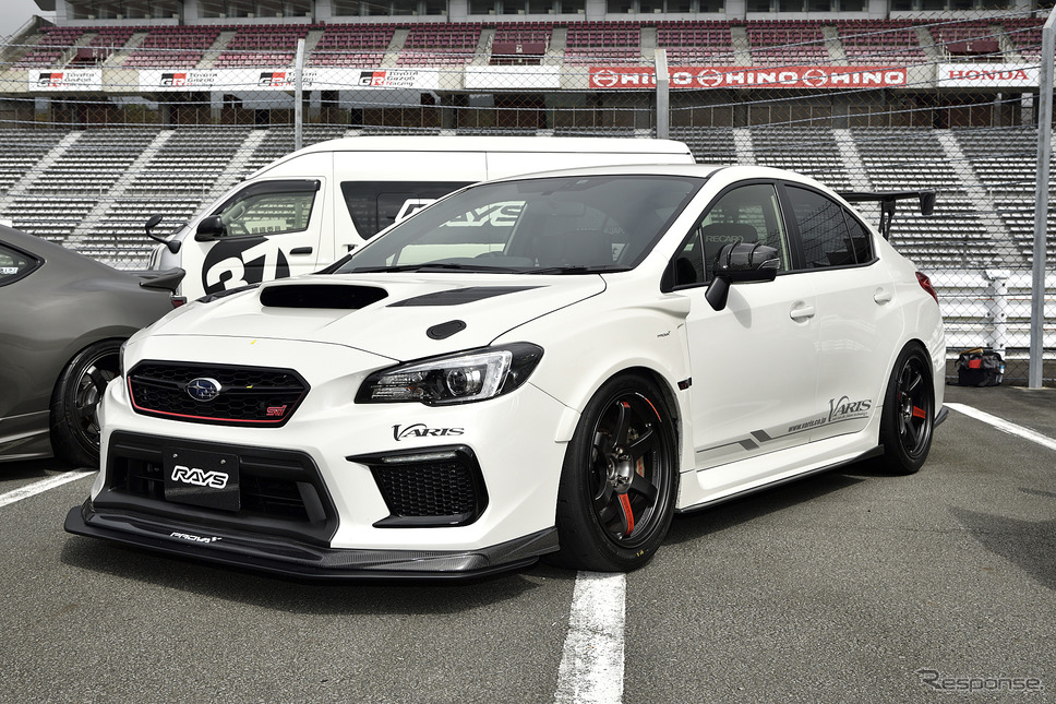スバル WRX / VOLK RACING TE37 SL BLACK EDITION III ※海外専売モデル《写真撮影 雪岡直樹》