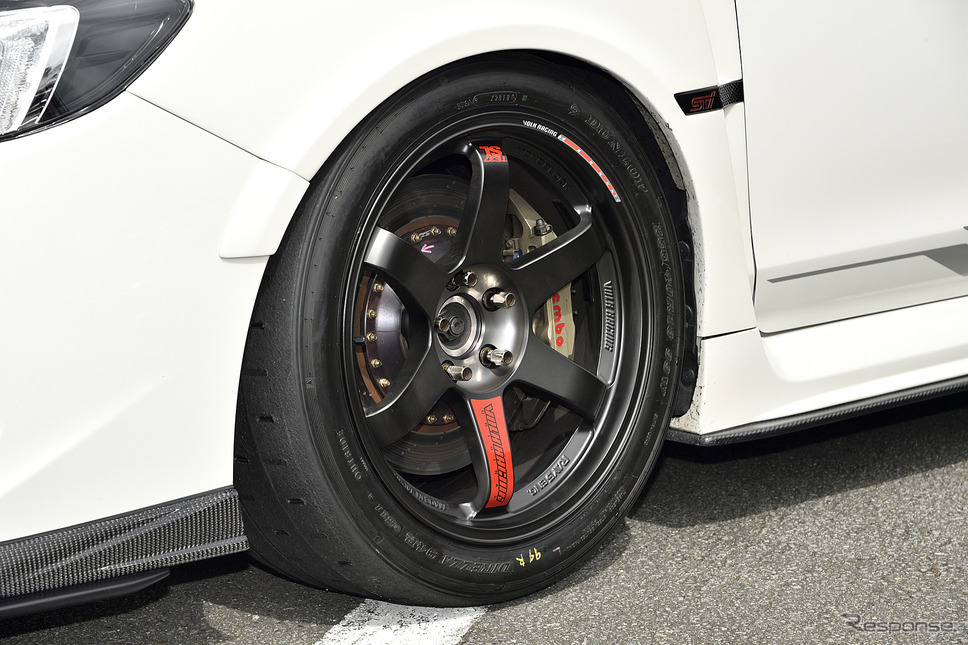 スバル WRX / VOLK RACING TE37 SL BLACK EDITION III ※海外専売モデル《写真撮影 雪岡直樹》