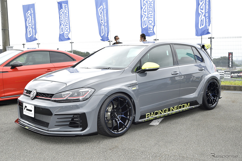 VW GOLF GTI / VOLK RACING G025 DB/C《写真撮影 雪岡直樹》