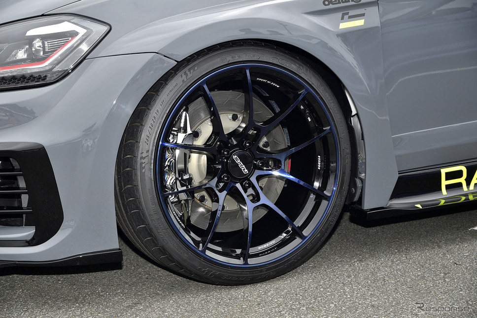VW GOLF GTI / VOLK RACING G025 DB/C《写真撮影 雪岡直樹》