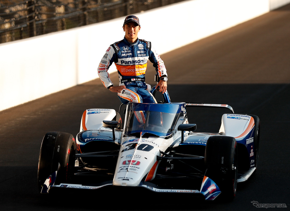 自身3年ぶり2度目のインディ500制覇を達成した#30 佐藤琢磨。《写真提供 INDYCAR》