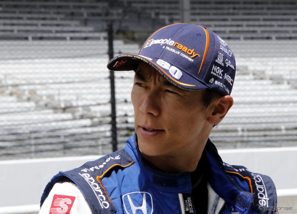 自身3年ぶり2度目のインディ500制覇を達成した#30 佐藤琢磨。《写真提供 INDYCAR》