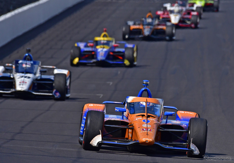 #9 ディクソン(決勝2位)《写真提供 INDYCAR》