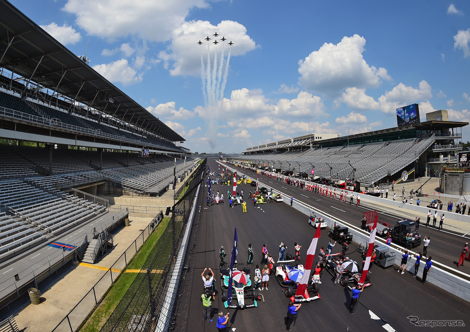 来年は大観衆が戻ってきての開催になることを願いたい。《写真提供 INDYCAR》