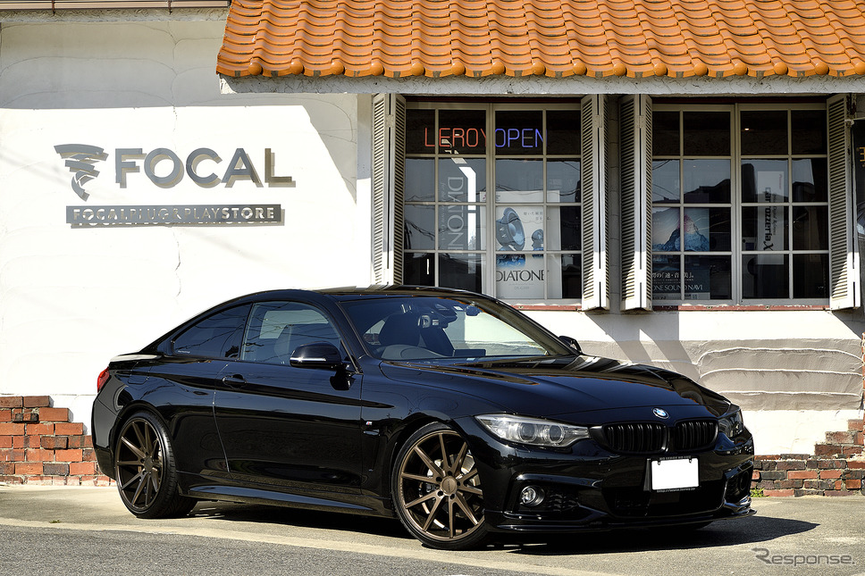 車種別キット装着のBMW 420i《写真撮影 雪岡直樹》