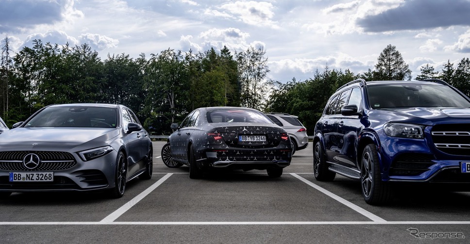メルセデスベンツ Sクラス 次期型のプロトタイプ《photo by Mercedes-Benz》