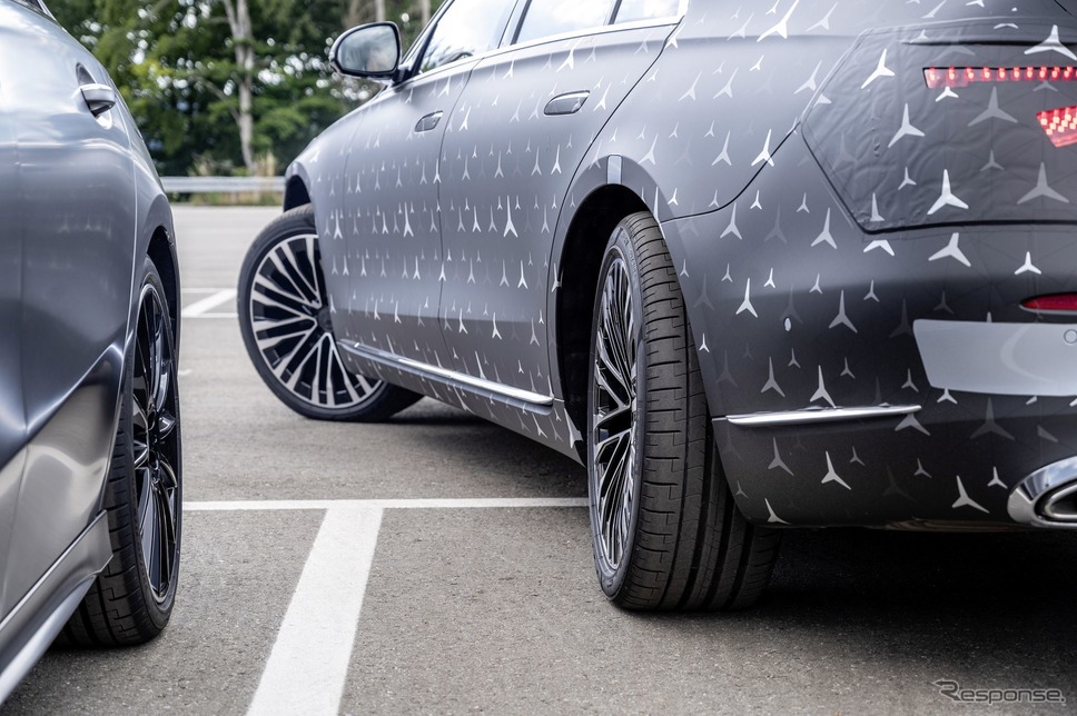 メルセデスベンツ Sクラス 次期型のプロトタイプ《photo by Mercedes-Benz》