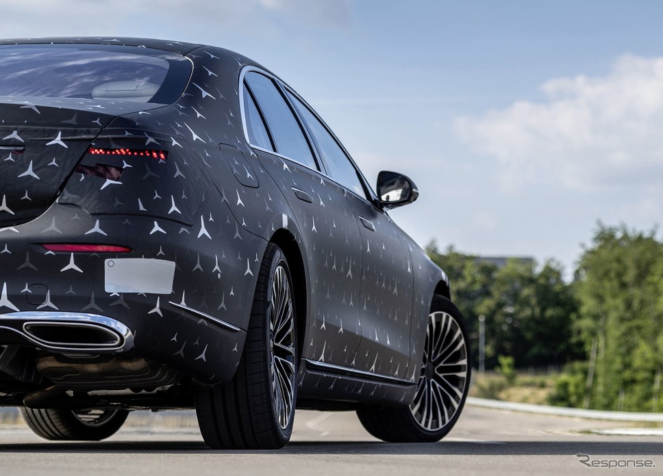 メルセデスベンツ Sクラス 次期型のプロトタイプ《photo by Mercedes-Benz》
