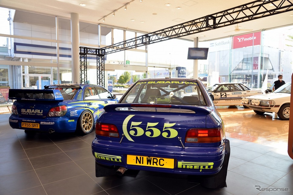 インプレッサ(GC8) グループAラリー車(1996年)《写真撮影 嶽宮三郎》