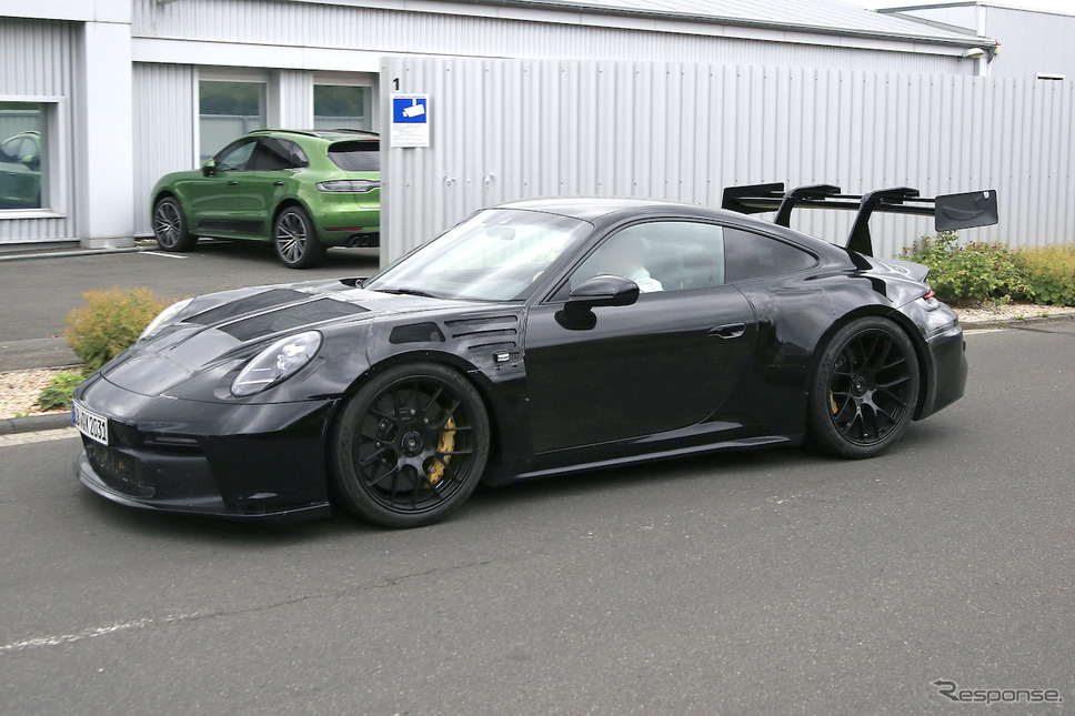 ポルシェ 911 GT3 RS 新型プロトタイプ (スクープ写真)《APOLLO NEWS SERVICE》