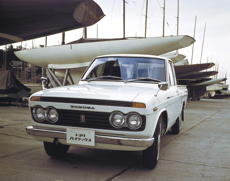 トヨタ・ハイラックス初代(1968年〜)《写真提供 トヨタ自動車》