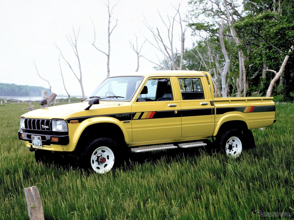 トヨタ・ハイラックス3代目(1978年〜)《写真提供 トヨタ自動車》