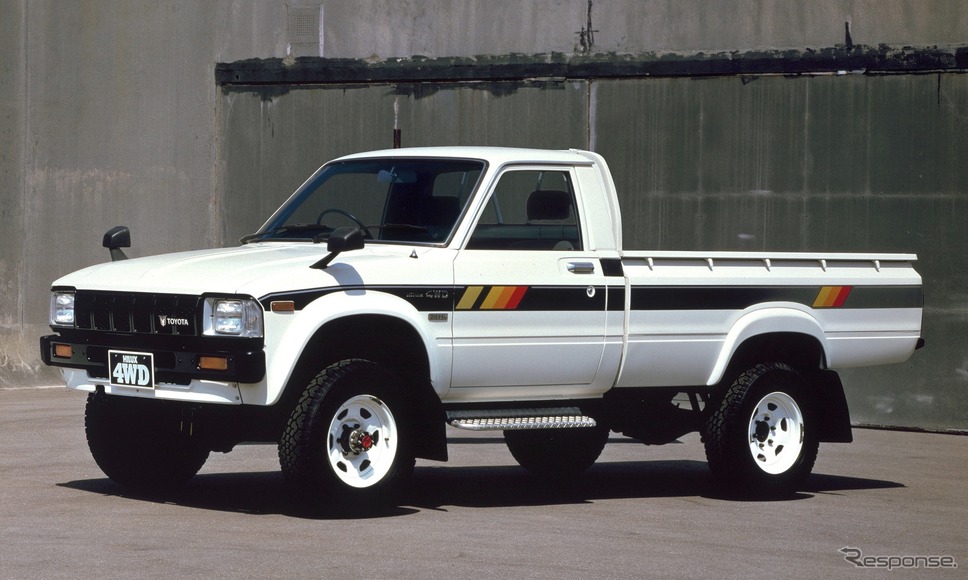 トヨタ・ハイラックス3代目(1978年〜)《写真提供 トヨタ自動車》