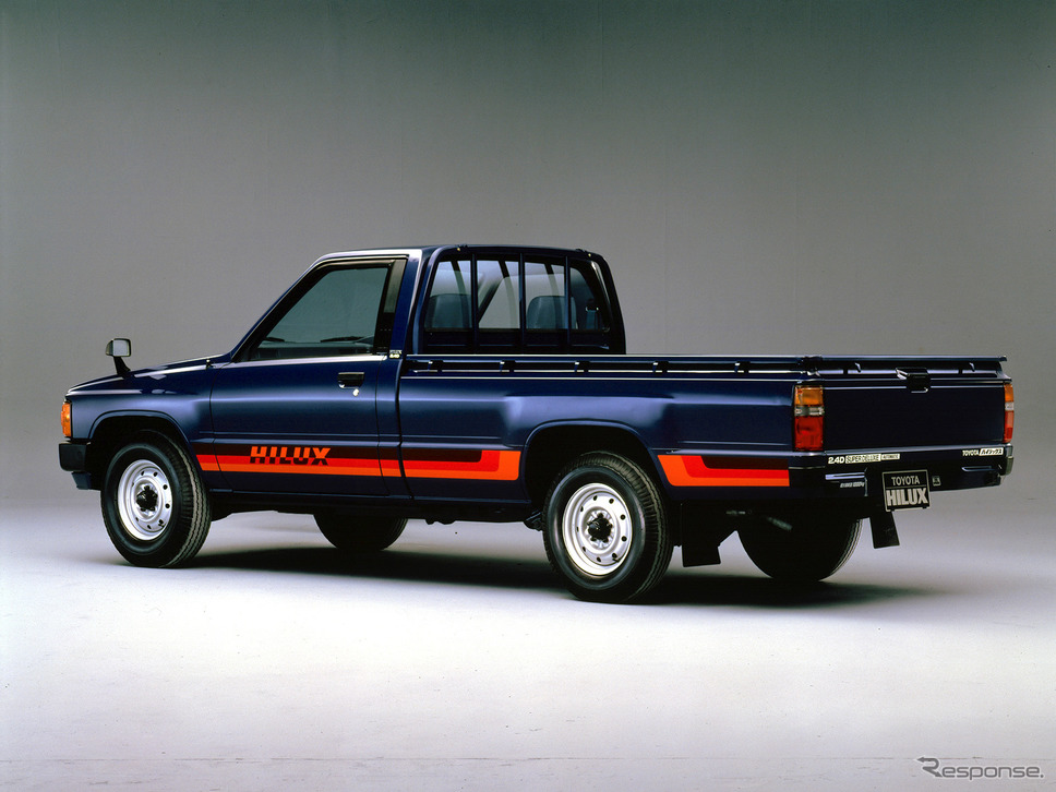 トヨタ・ハイラックス4代目(1983年〜)《写真提供 トヨタ自動車》