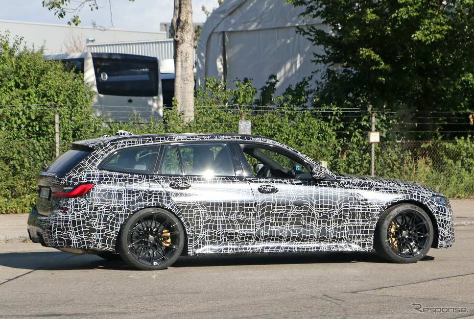 BMW M3ツーリング プロトタイプ（スクープ写真）《APOLLO NEWS SERVICE》