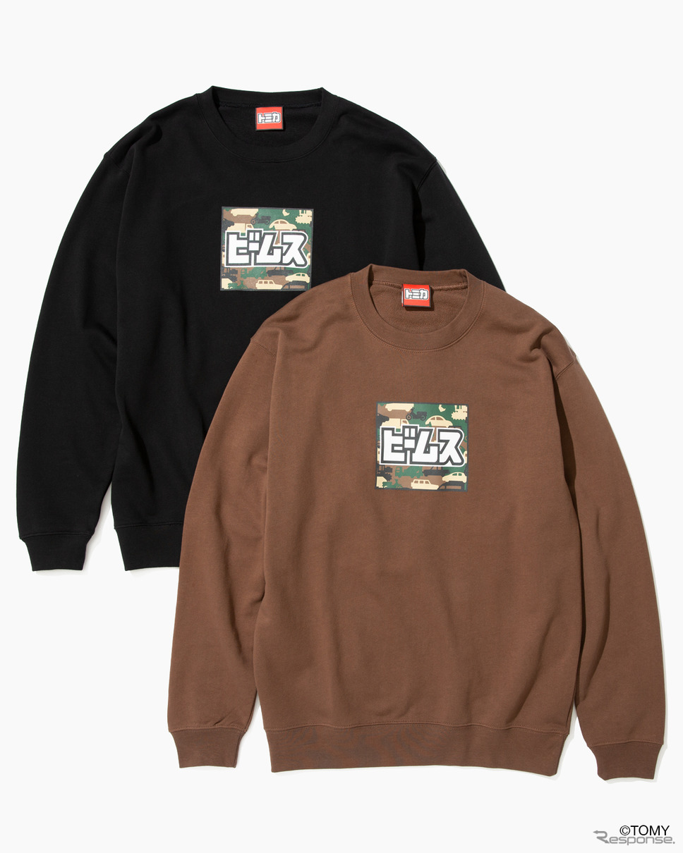 Logo Sweatshirt　 カラー：Black, Brown　サイズ：S, M, L, XL　価格：6,500円（税別）《写真提供 ビームス》
