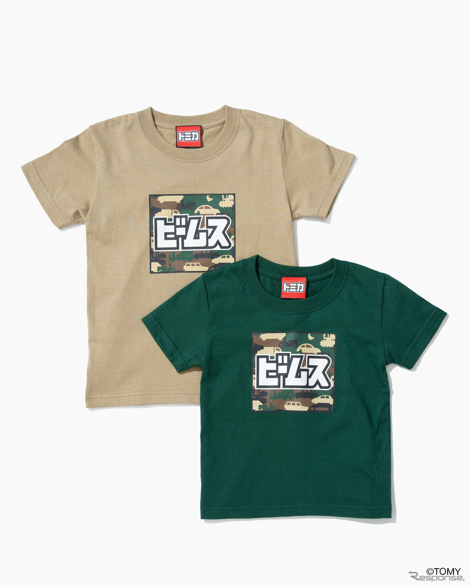 Logo TEE（Kids） 　カラー：Green, Khaki　サイズ：100,120　価格：2,500円（税別）《写真提供 ビームス》
