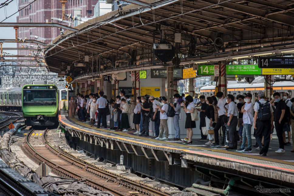 山手線（新宿駅）《Photo by Yuichi Yamazaki/Getty Images News/ゲッティイメージズ》