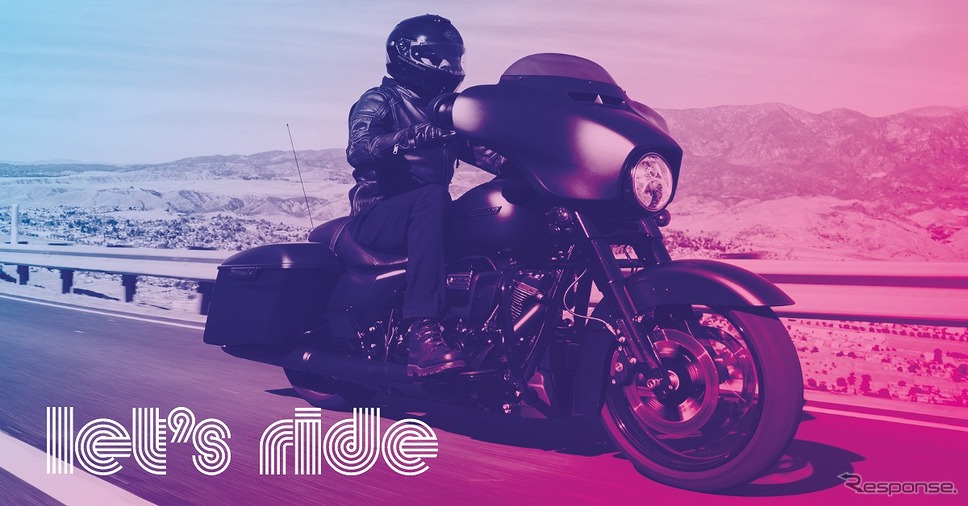 新プロジェクト「LET'S RIDE」(イメージ)《写真提供 ハーレーダビッドソンジャパン》