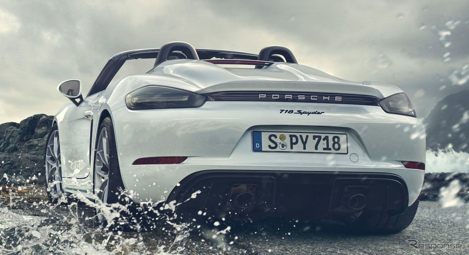 ポルシェ 718 スパイダー《photo by Porsche》