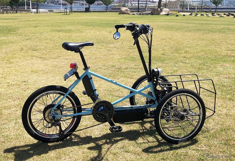 電動三輪ビークル noslisu(ノスリス)《写真提供 カワサキモータースジャパン》
