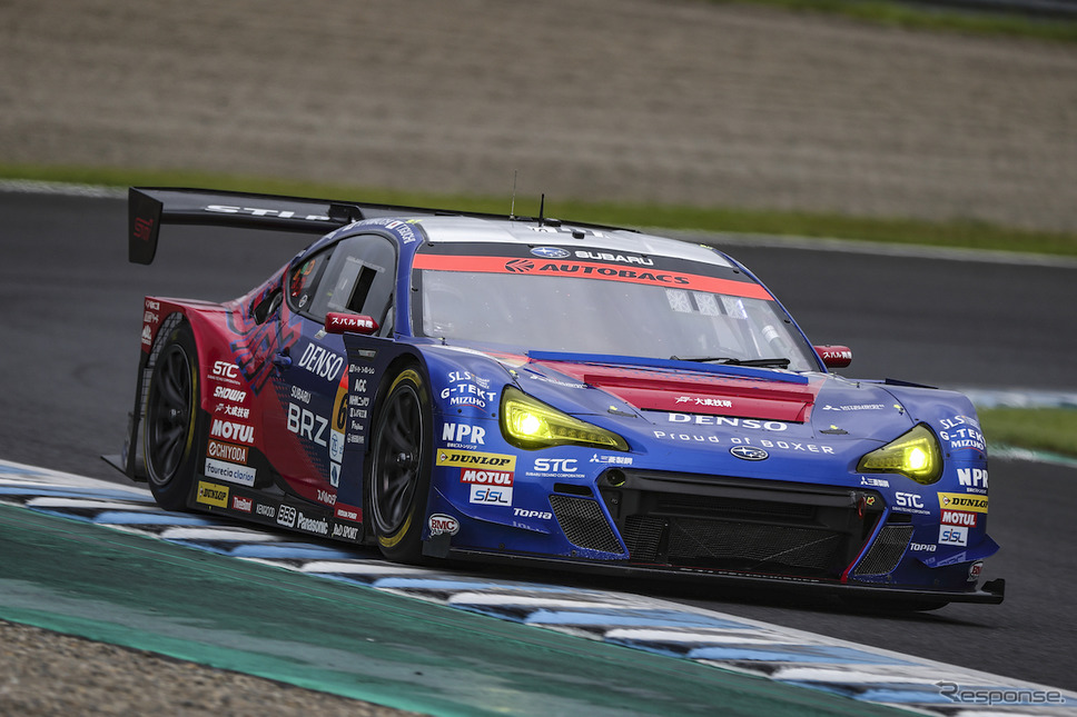 GT300クラス予選4位の#61 SUBARU BRZ R&D SPORT《写真撮影 益田和久》
