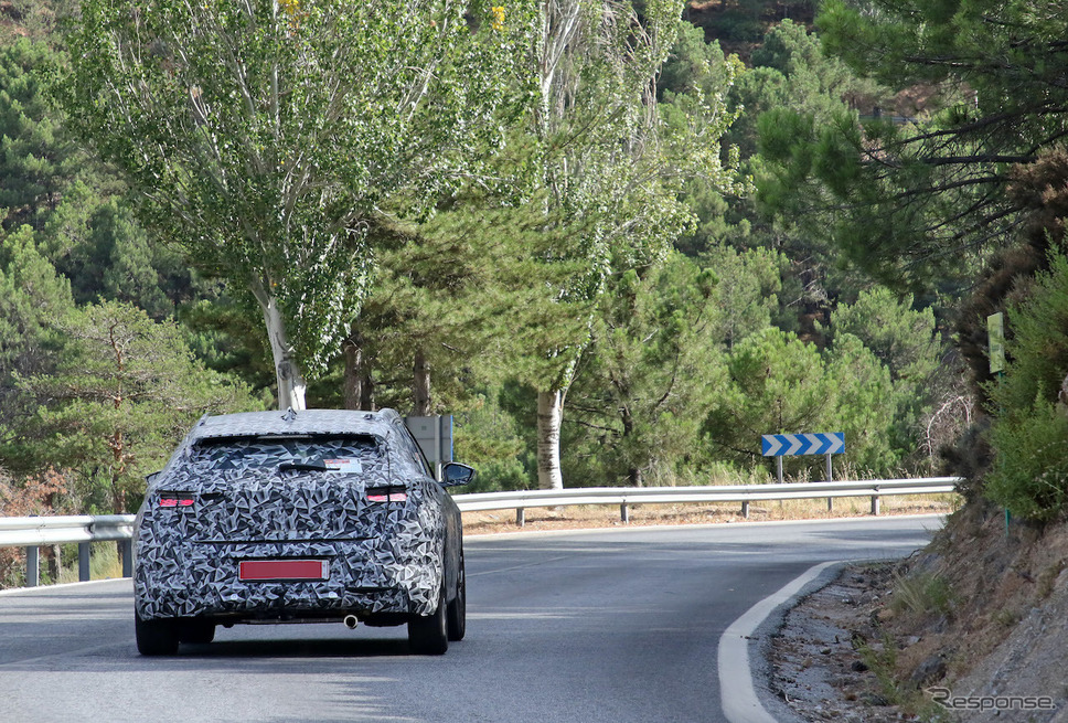 DS 4 後継モデルのプロトタイプ(スクープ写真)《APOLLO NEWS SERVICE》