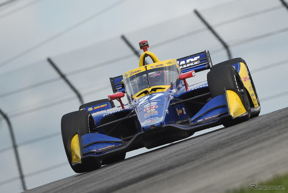 決勝2位の#27 ロッシ。《写真提供 INDYCAR》