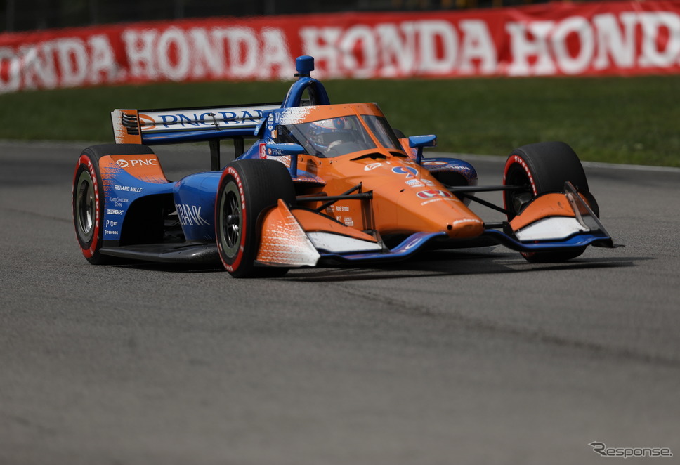 ポイント首位の#9 ディクソンは、前日に続き決勝10位。《写真提供 INDYCAR》