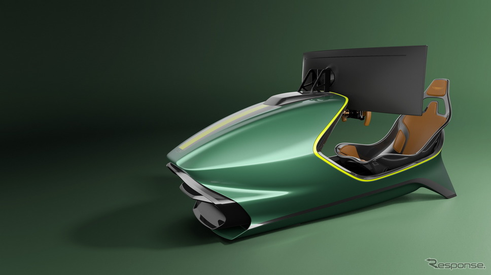 アストンマーティン初のレーシングシミュレーター「AMR-C01」《photo by Aston Martin》