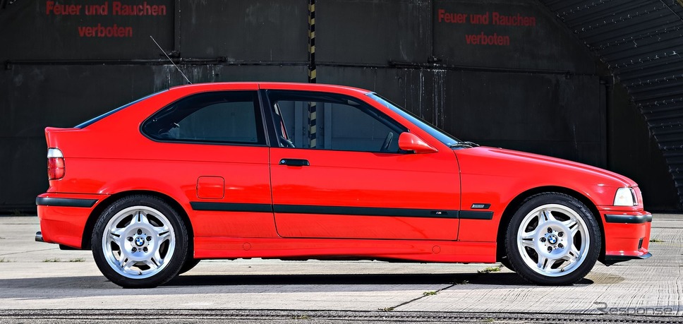 BMW 3シリーズ(E36型)の「ti コンパクト」(写真はM3コンパクト)《photo by BMW》