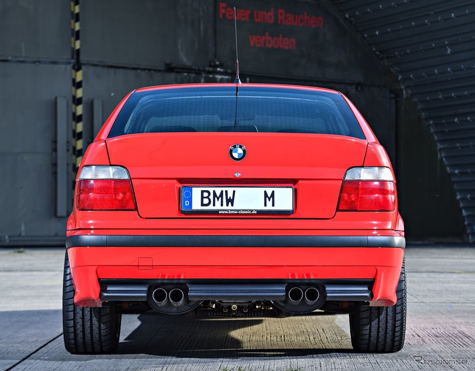 BMW 3シリーズ(E36型)の「ti コンパクト」(写真はM3コンパクト)《photo by BMW》
