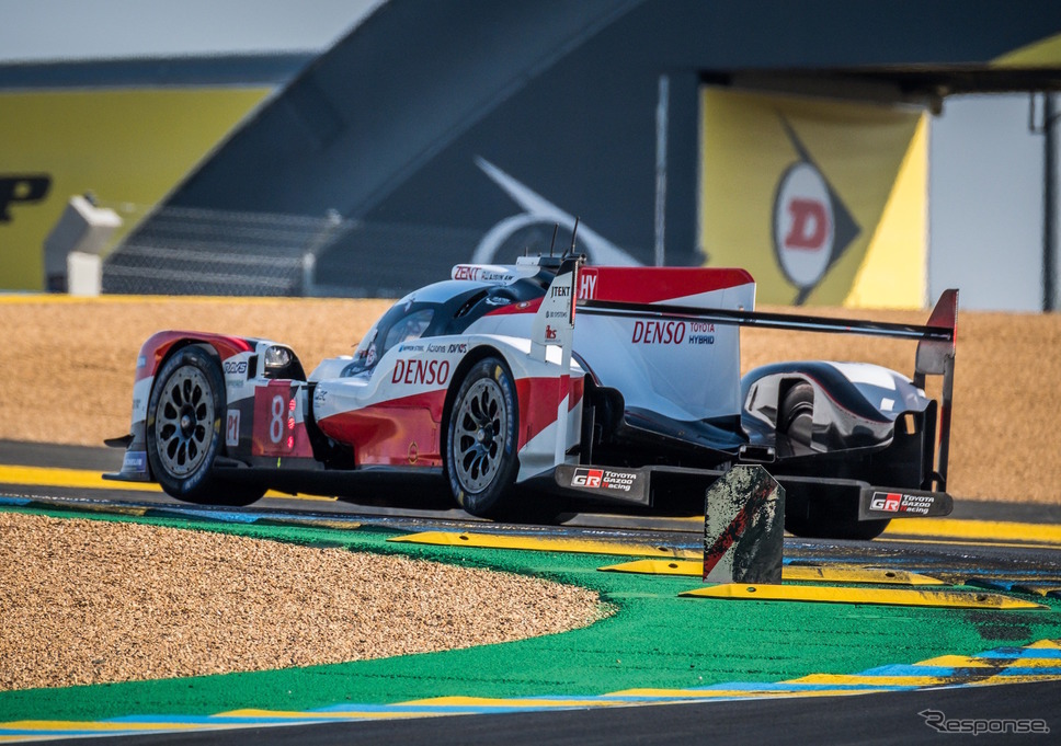 2020年のルマン24時間、LMP1クラス予選3位の#8 トヨタ(中嶋一貴組)。《写真提供 TOYOTA》