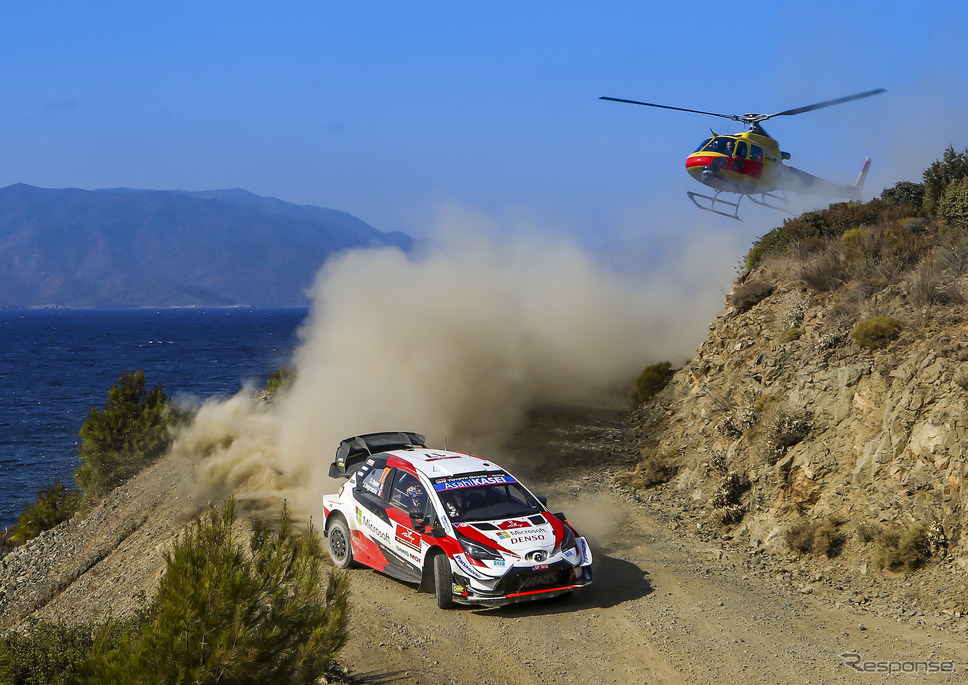 トヨタ・ヤリスWRC（写真は2020年WRC第5戦トルコ）《写真提供 TOYOTA》