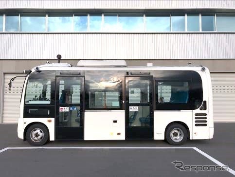 実装実験で使われる車両。群馬大学が保有する。《写真提供 愛知県》