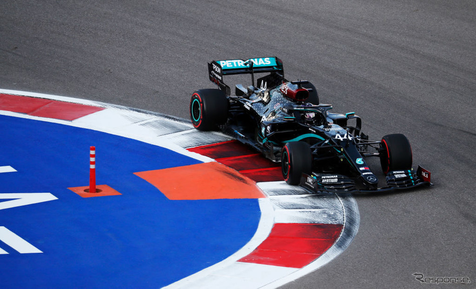 F1ロシアGP《Photo by Yuri Kochetkov - Pool/Getty Images Sport/ゲッティイメージズ》