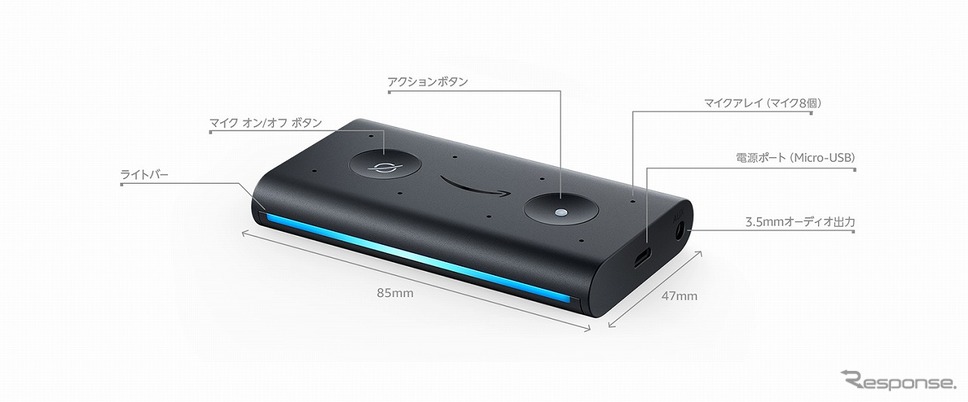 Amazon Echo Auto《写真提供 Amazon.co.jp》