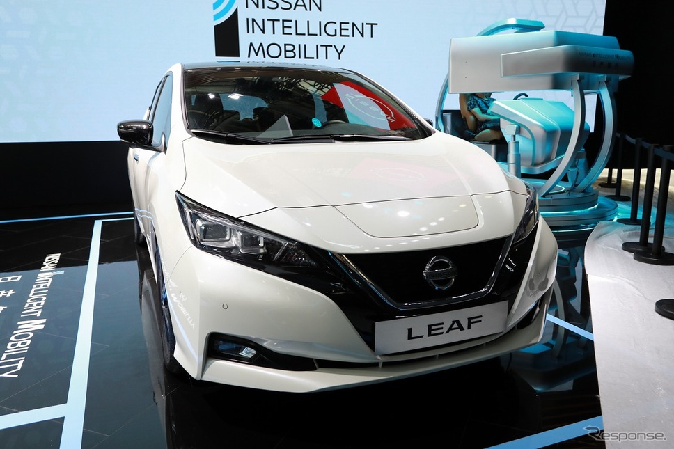 日産 リーフ(北京モーターショー2020)《写真提供 日産自動車》