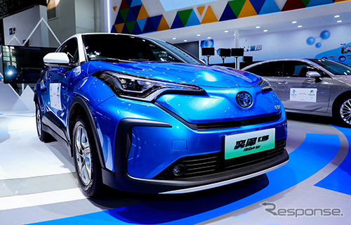 トヨタC-HR EV（北京モーターショー2020）《photo by Toyota》