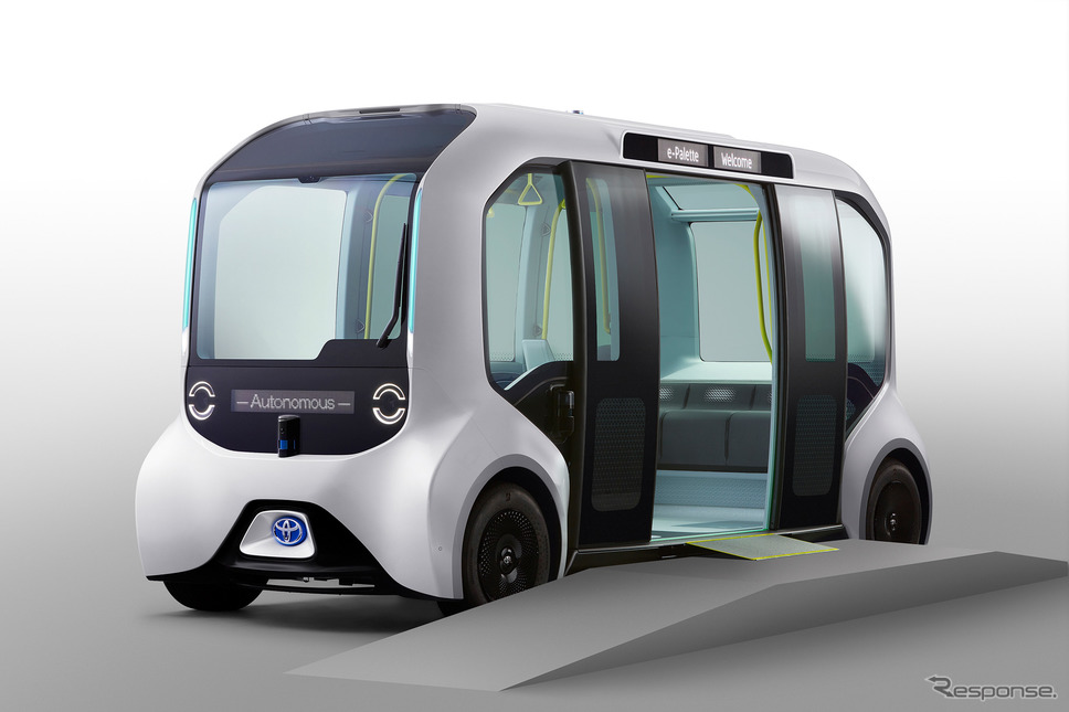 トヨタの自動運転車、e-Palette(参考画像)《photo by Toyota》