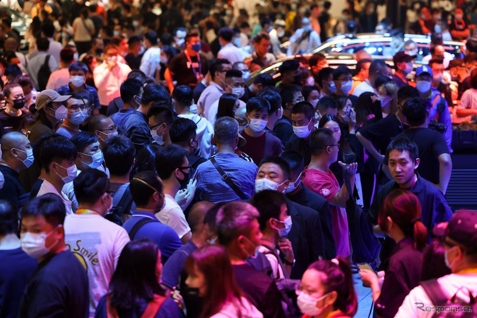 北京モーターショー2020《Photo by Lintao Zhang/Getty Images News/ゲッティイメージズ》
