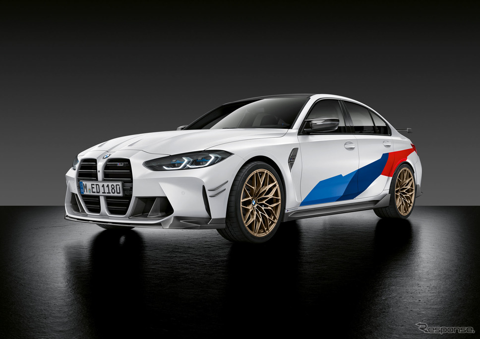 BMW M3 新型のMパフォーマンスパーツ《photo by BMW》