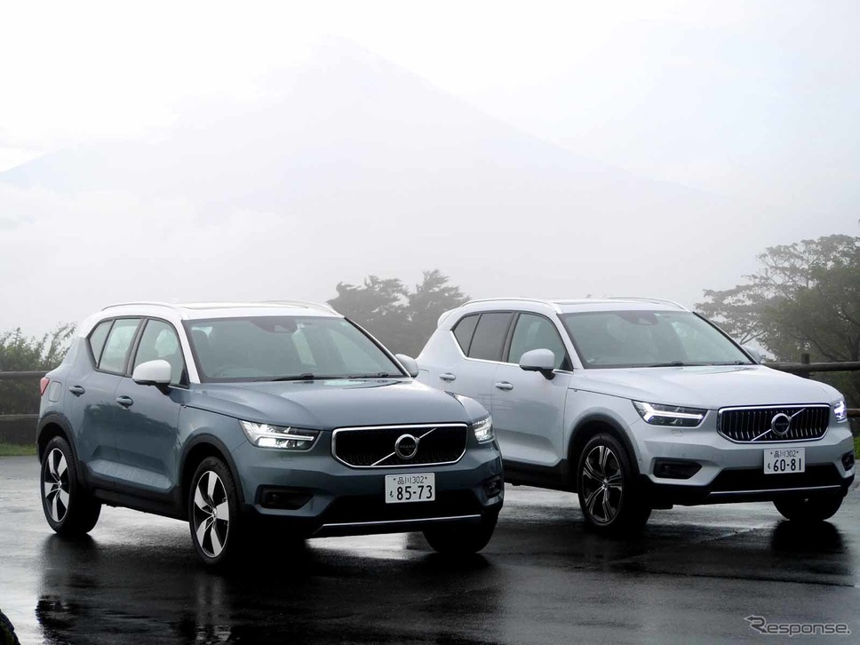 ボルボ XC40 B4モメンタム《写真撮影 中村孝仁》