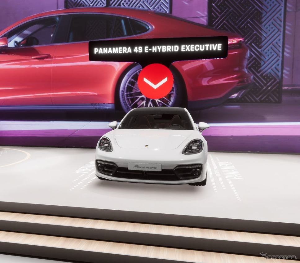 ポルシェ・パナメーラ 4S E-ハイブリッド・スポーツツーリスモ 改良新型(北京モーターショー2020のバーチャルツアー)《photo by Porsche》