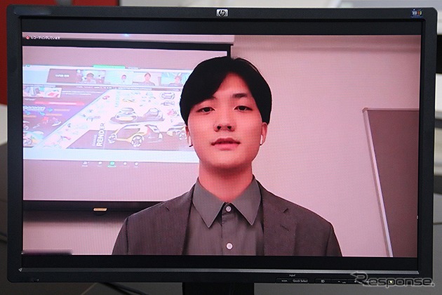 最終プレゼンテーションの様子《写真提供 日本教育財団》