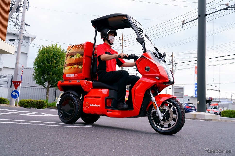 アイディア AAカーゴ「マックデリバリーサービス」仕様《写真提供 アイディア》