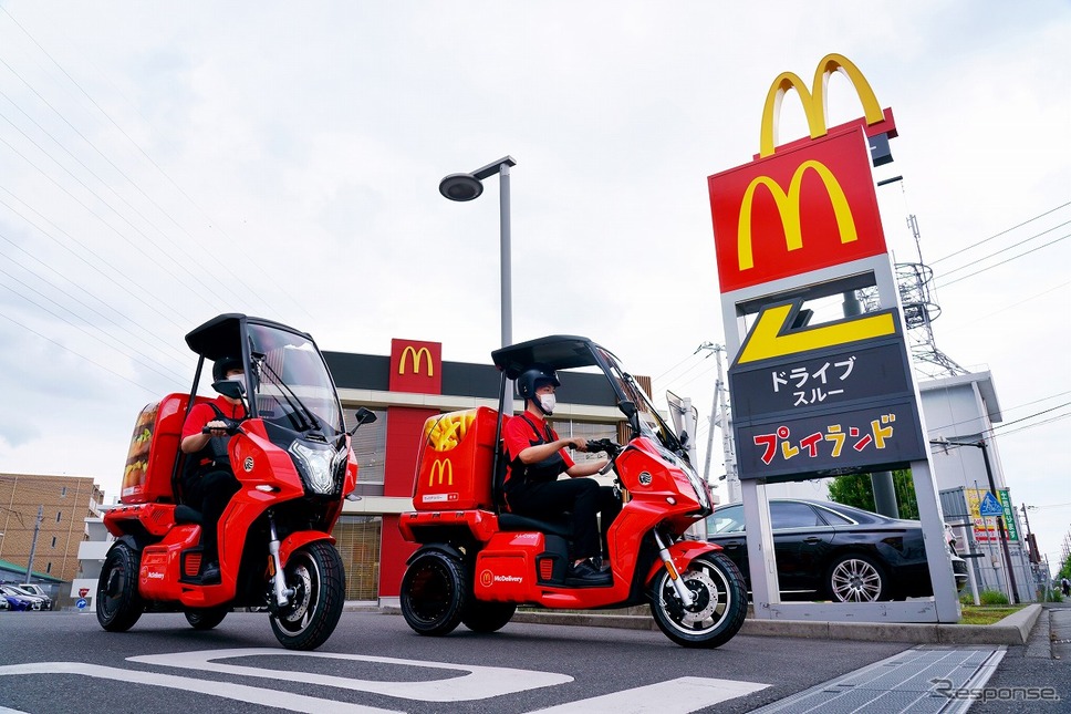 アイディア AAカーゴ「マックデリバリーサービス」仕様《写真提供 アイディア》