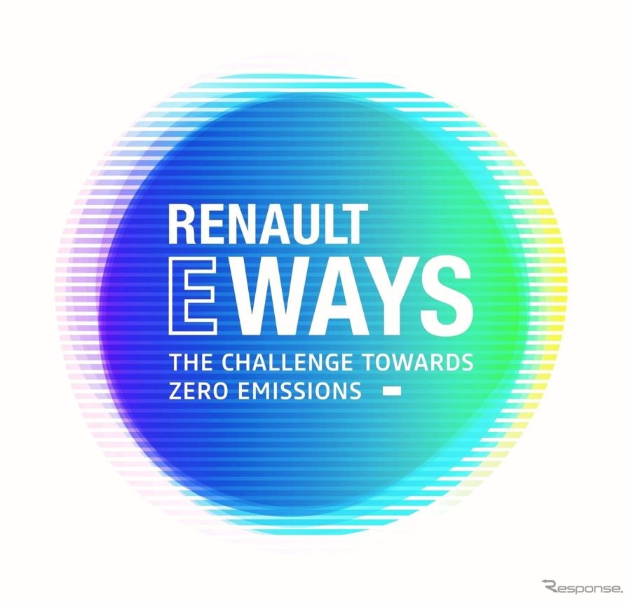 ルノーグループがフランスで10月15日から開催するデジタルイベント「ルノー eWays」のロゴ《photo by Renault》