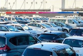 入札会場の様子《写真提供 オリックス自動車》